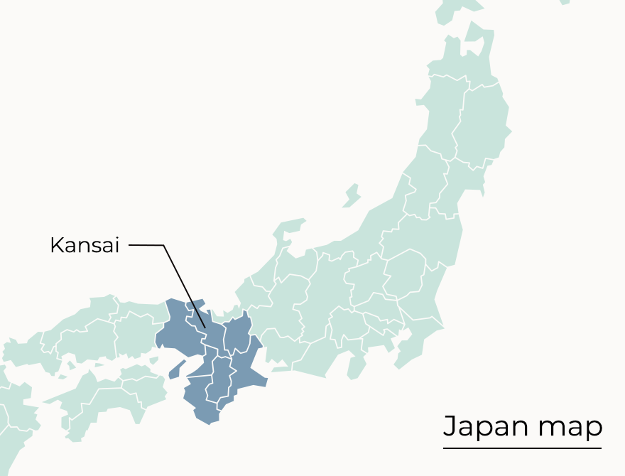 japan map